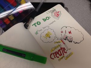 Daily Create visual notebook