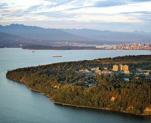 UBC aerial view
