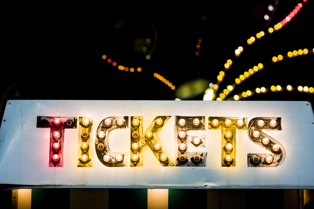 Photo credit: “Tickets” by Thomas Hawk https://www.flickr.com/photos/thomashawk/