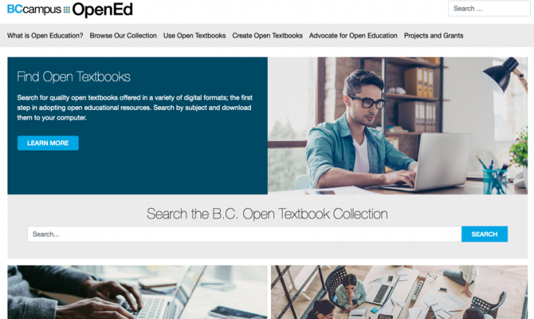 BCcampus Open Educationwebsite – BCcampus