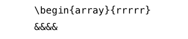 \begin{array}{rrrrr}
&&&&