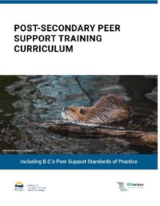 Post-Secondary Peer Support Training Curriculum Guide Cover